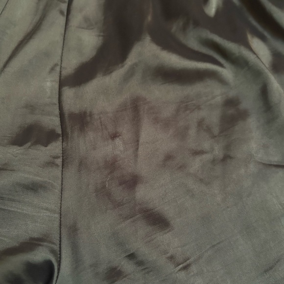 Anthropologie satin black lounge pants - Picture 4 of 5